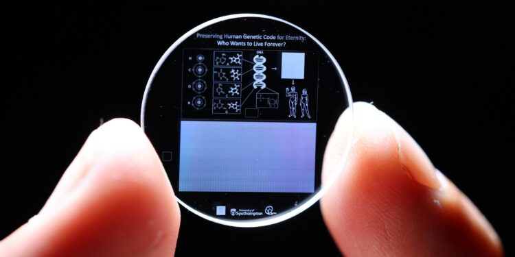 DNA stored on crystal could bring back humanity billions of years after extinction | UK News