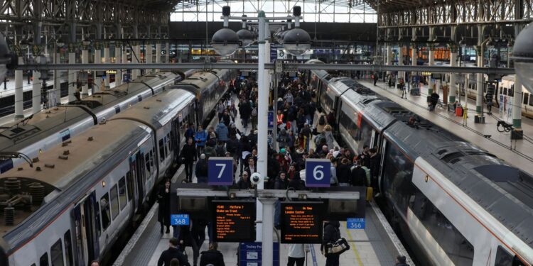 Train passengers receive Islamophobic messages after cyber attack | UK News