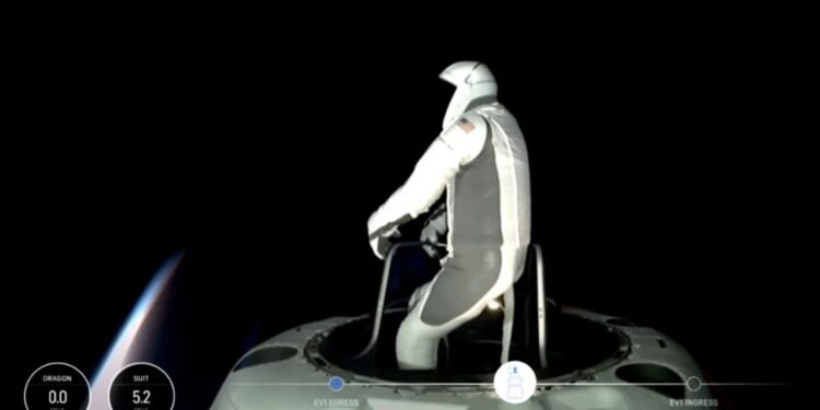 SpaceX Polaris Dawn: Billionaire Jared Isaacman becomes first person to take part in private spacewalk | Science & Tech News