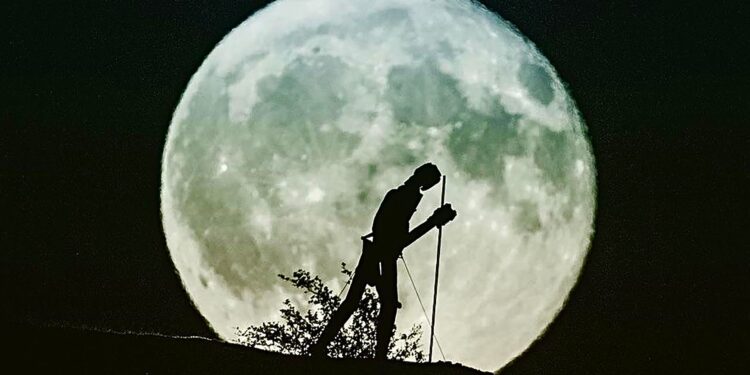 Supermoon, harvest moon and lunar eclipse all roll into one tonight – here’s what to look out for | Science & Tech News