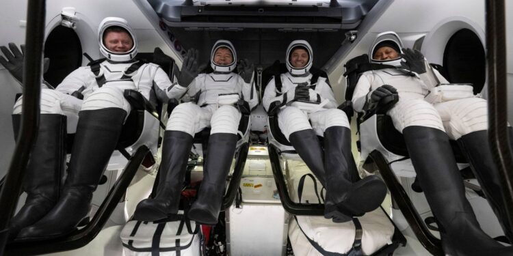 Astronauts taken to medical facility after returning from extended stay on International Space Station | Science, Climate & Tech News
