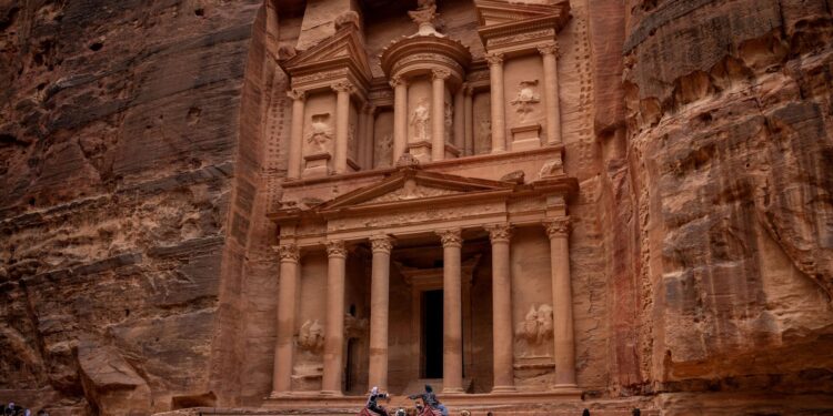 Secret tomb containing remains of 12 skeletons discovered at Petra site in Jordan | World News