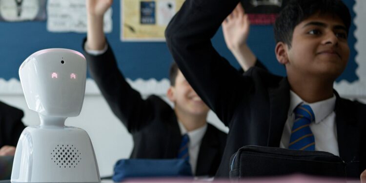 Robots could sit in seats of absent children in school, former children’s commissioner says | UK News