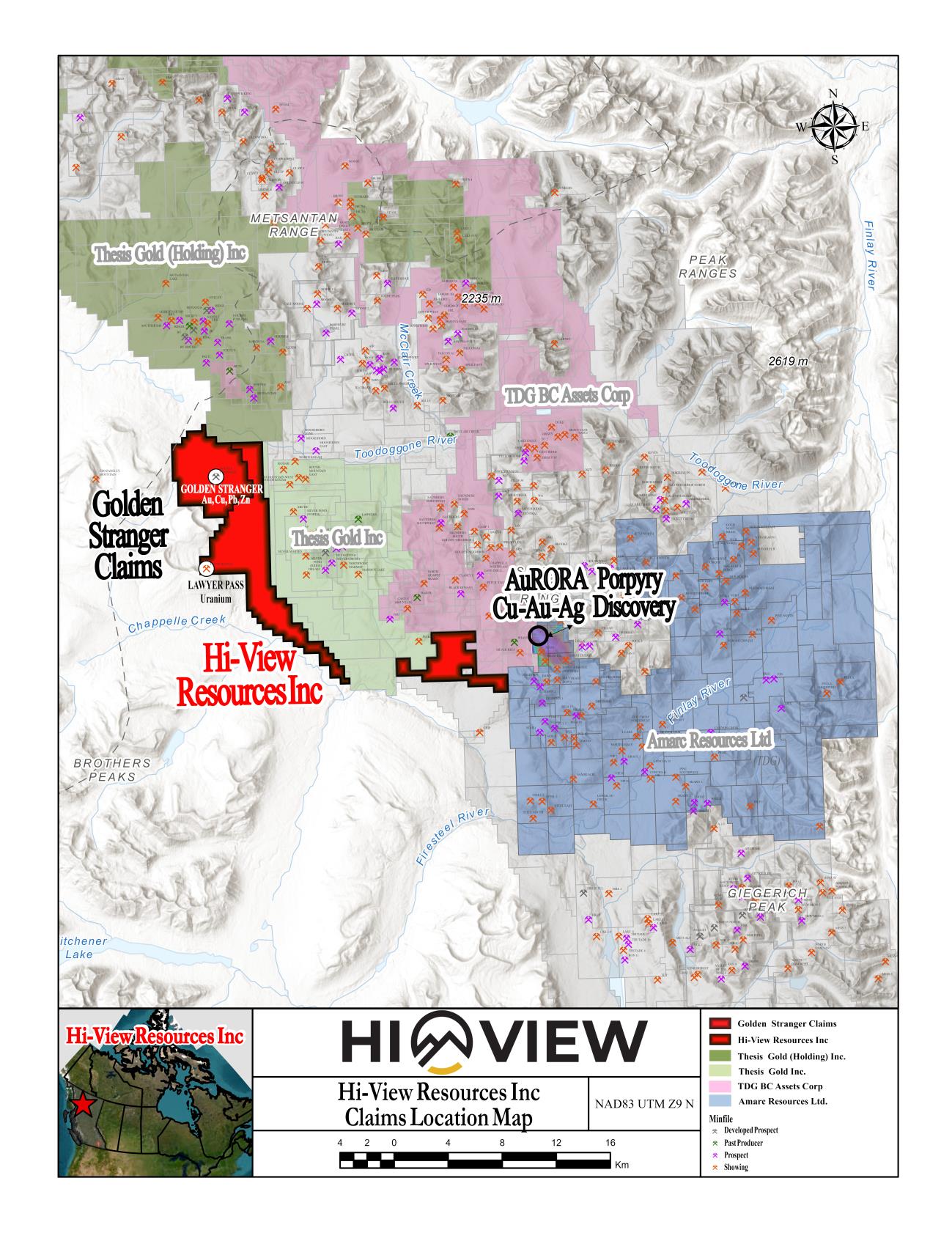 Hi-View Resources Map