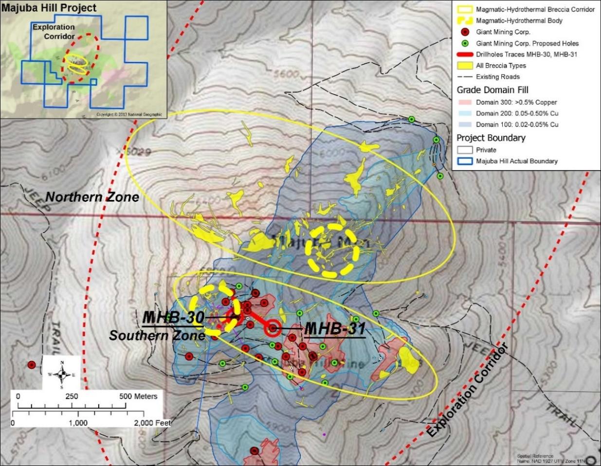 Majuba Hill Map